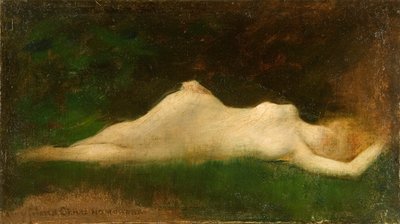 ヌード・スタディ（油彩・キャンバス） 作： Henry Siddons Mowbray
