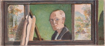 自画像、1930年頃 作： Henry Silk