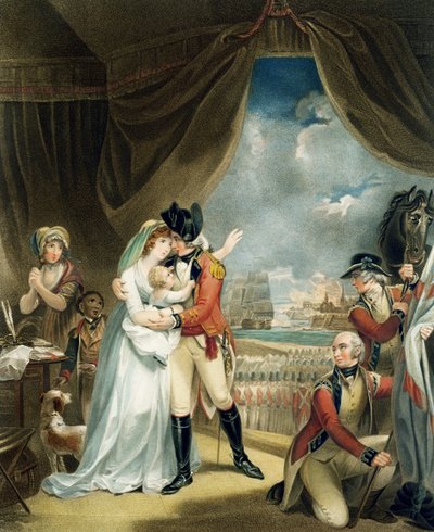 ジョンウェッセル（c.1760-1823）によって刻まれた戦争、パブ。 T.シンプソンとダーリングウントトンプソン作、1798年（点描彫刻）（125539組） 作： Henry Singleton