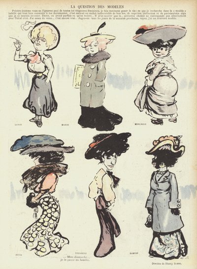 ル・リールのイラスト 作： Henry Somm