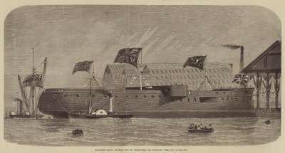 DockからのフローティングHMS Sultan 作： Henry Spernon Tozer