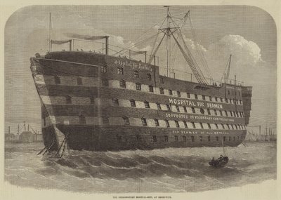 グリニッジのドレッドノート病院船 作： Henry Spernon Tozer
