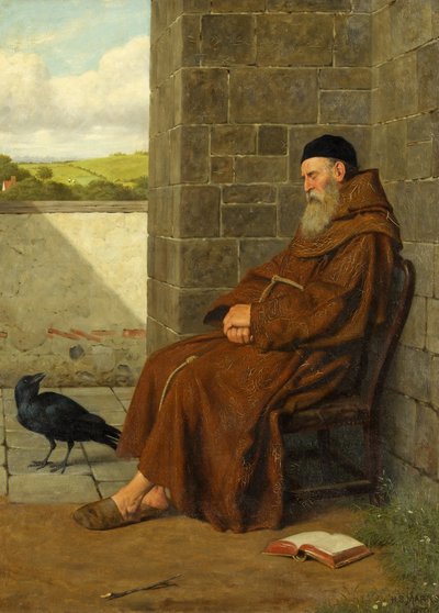 修道院レイヴン 作： Henry Stacey Marks