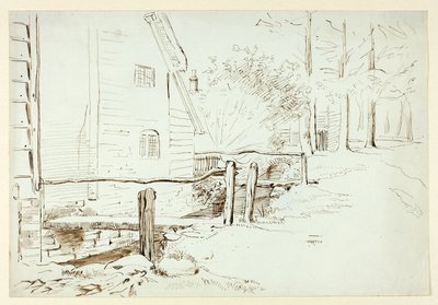橋のある風景 作： Henry Stacy Marks