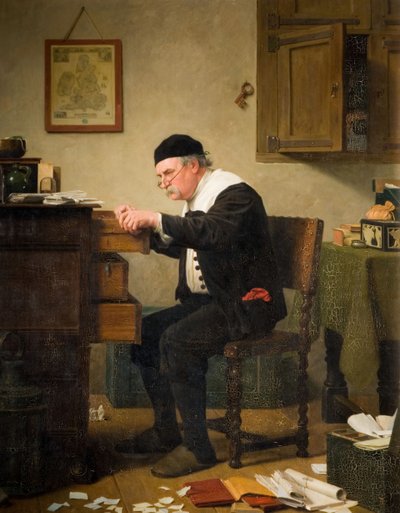 それはどこですか、1882年。 作： Henry Stacy Marks