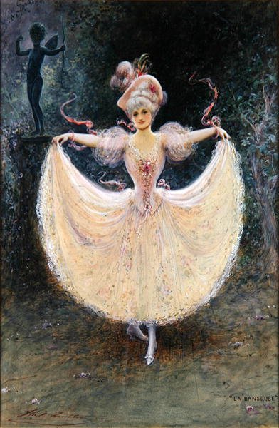 The Dancer 作： Henry Stephen (b.1861 fl.1880 1925) Ludlow