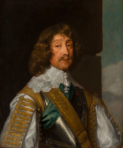 ヘンリー・リッチの肖像画、c.初代ホランド伯爵（1590-1649）、c.1636-49（キャンバスに油彩） 作： Henry Stone