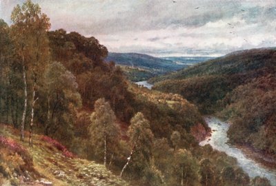 ストラスグラス、インヴァネス＝シャー（カラーリトグラフ） 作： Henry Sutton Palmer