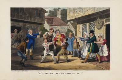 少年たちの戦い 作： Henry Thomas Alken