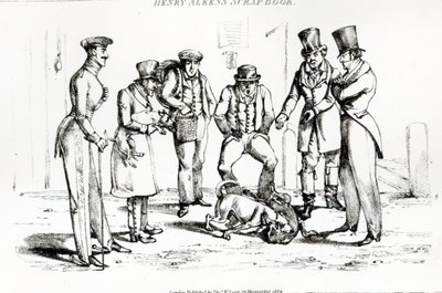 ドッグファイト、1824 作： Henry Thomas Alken
