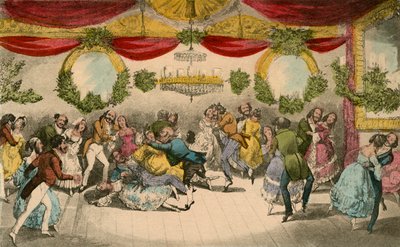 ジョロックス氏、ジャクソン伯爵夫人の玉、1838年 作： Henry Thomas Alken