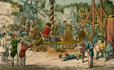 ジョロックス氏、1838年にセントクラウドのファイトでライド 作： Henry Thomas Alken