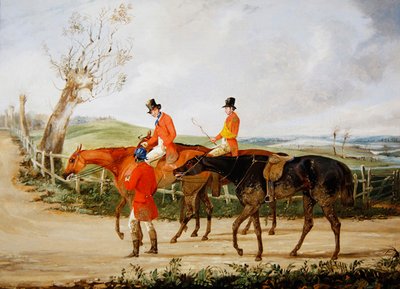 Returning Home（油彩・キャンバス） 作： Henry Thomas Alken