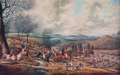 ローバックの追跡、1834 作： Henry Thomas Alken
