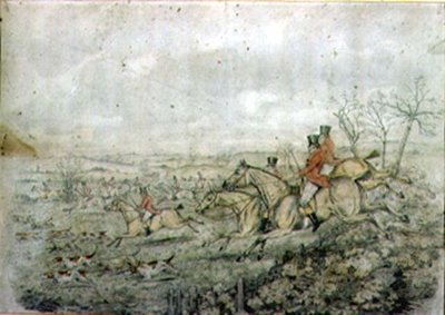 不明な画像 作： Henry Thomas Alken