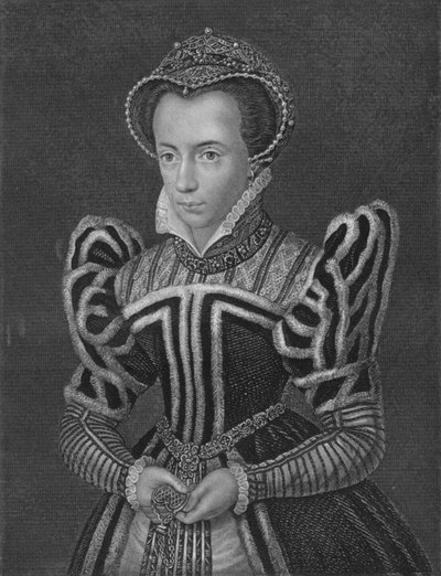 クイーンメアリー、c1540、19世紀初頭から中期。 作： Henry Thomas Ryall