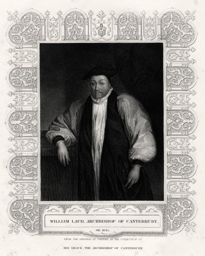 ウィリアムラウド、カンタベリー大司教、19世紀 作： Henry Thomas Ryall