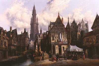 Quai de Baines, Antwerp 作： Henry Thomas Schafer