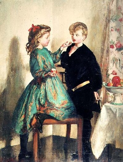 ザ・テンプテーション 作： Henry Tonks