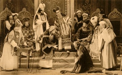 1922年のサンヘドリンの前のユダ。 作： Henry Traut