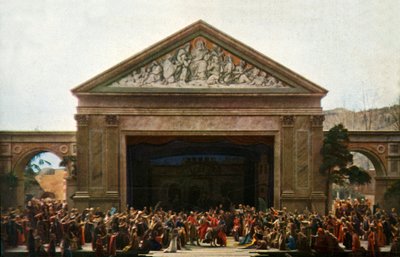 エルサレムへの入国、1922年。 作： Henry Traut