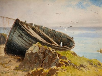 ボート、1881年。 作： Henry Turner Munns