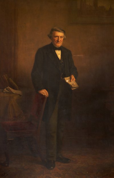 アベル・ヘイウッドの肖像 作： Henry Turner Munns