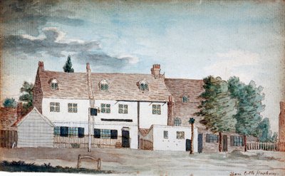 ザ スリー コルツ イン、ハックニー、ロンドン、c1795 作： Henry Vaughan