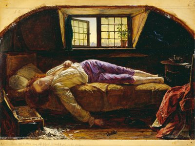 A morte de Chatterton 作： Henry Wallis