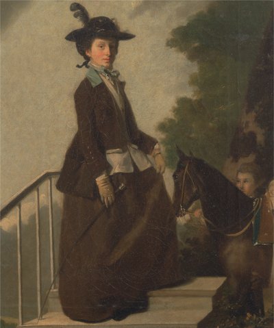 Elizabeth Bridgman, taiteilijan sisar 作： Henry Walton