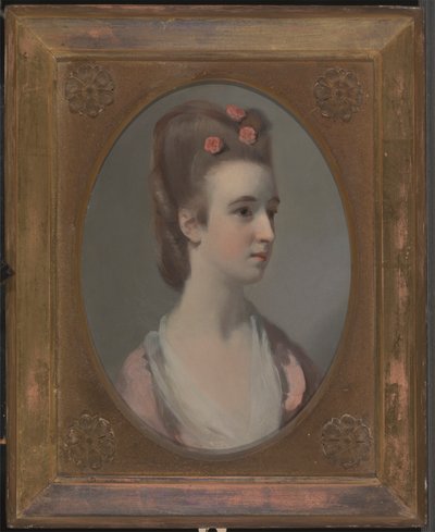 女性の肖像、おそらくネトルソープ嬢 作： Henry Walton
