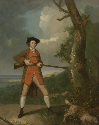 ロバート・レイナー・シューティング、1770年頃（キャンバスに油彩） 作： Henry Walton