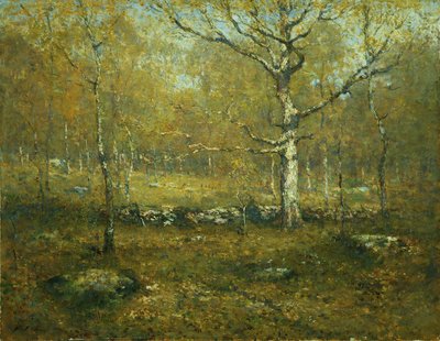 春の森、ca。 1895-1900。 作： Henry Ward Ranger