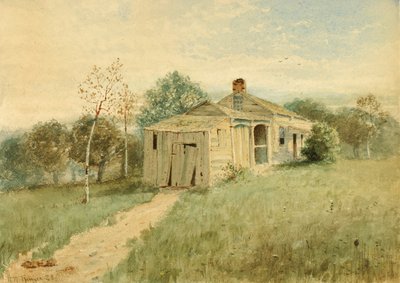無題、1883年。 作： Henry Ward Ranger