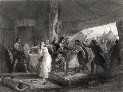 ロジャースによって刻まれたシェーンオニールの殺害（1530-67年頃） 作： Henry Warren