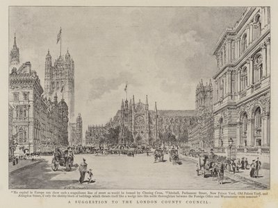 ロンドン郡議会への提案 作： Henry William Brewer