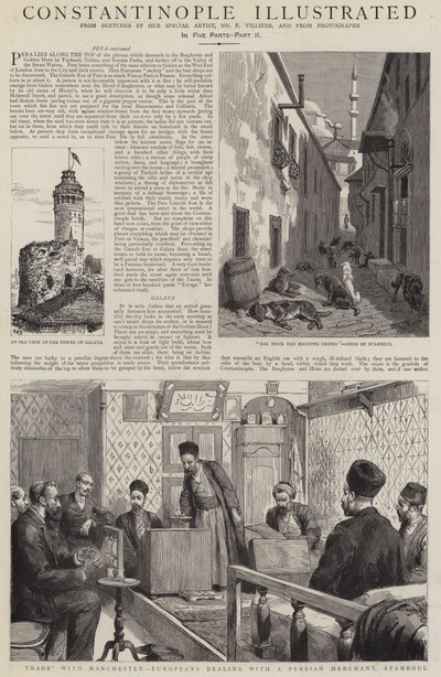 コンスタンティノープルイラストレイテッド 作： Henry William Brewer