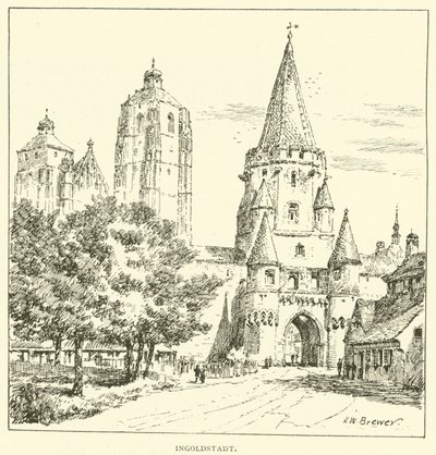 インゴルトシュタット（彫刻 作： Henry William Brewer