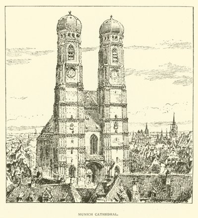 ミュンヘン大聖堂（彫刻 作： Henry William Brewer