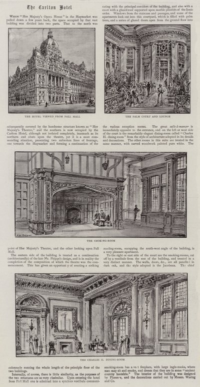ザカールトンホテル 作： Henry William Brewer