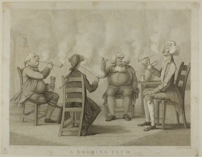 喫煙クラブ 作： Henry William Bunbury