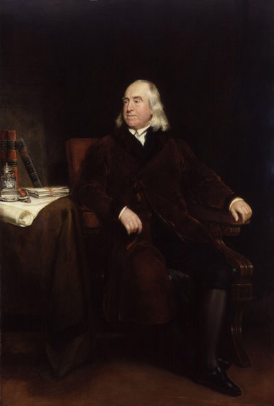 ジェレミー・ベンサム 作： Henry William Pickersgill