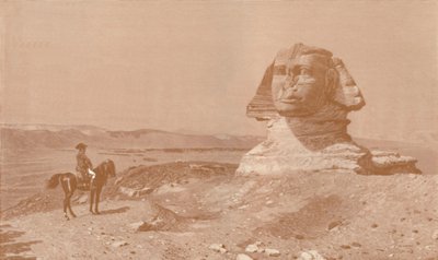 スフィンクスの前のボナパルト、1886年、1896年 作： Henry Wolf