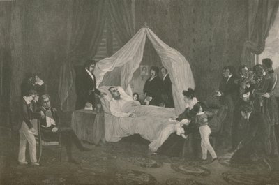 ナポレオン1世の死、1821年、1896年 作： Henry Wolf