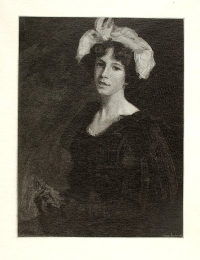 C夫人の肖像 作： Henry Wolf