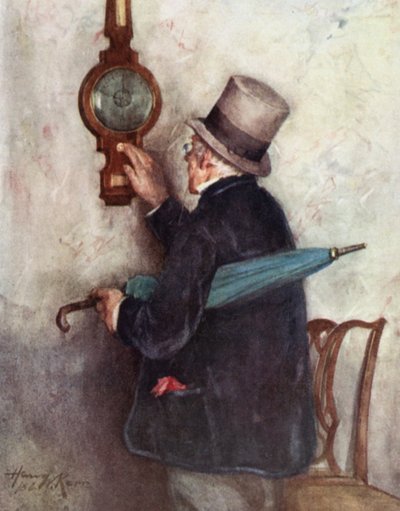 教区の実録：朝の相談（カラーリソ） 作： Henry Wright Kerr