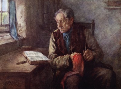 教区の年代記: 安息日の朝 (色リソ) 作： Henry Wright Kerr