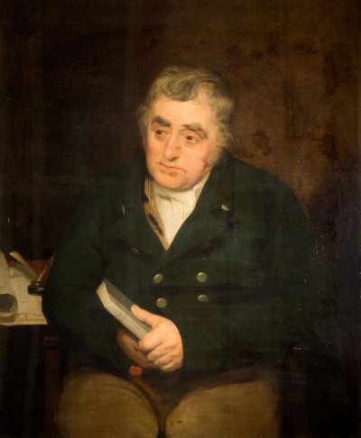 ジェームズ・ラックコックの肖像、1800～1850年。 作： Henry Wyatt