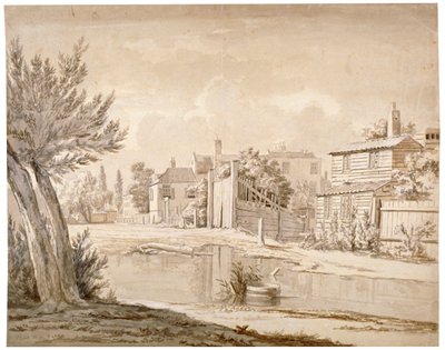 クーパーズ ブリッジ、ランベス、ロンドン、1807 年 作： Henry de Cort