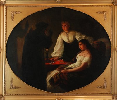 占い、1867 作： Henryk Siemiradzki